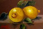 Lemon Still Life No. 2 - Posted on Friday, February 6, 2015 by Delilah Smith