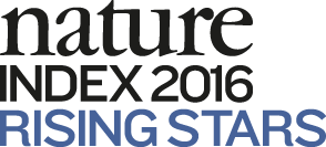 Nature Index 2016: Rising Stars