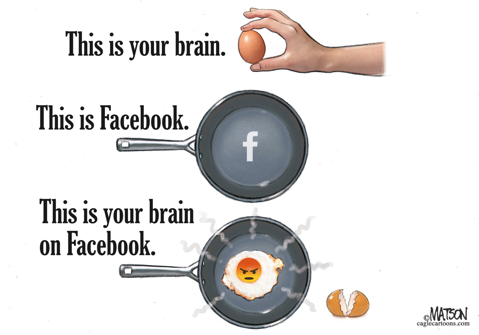 Facebook posts that agitate users are likely to keep them on their platform longer.