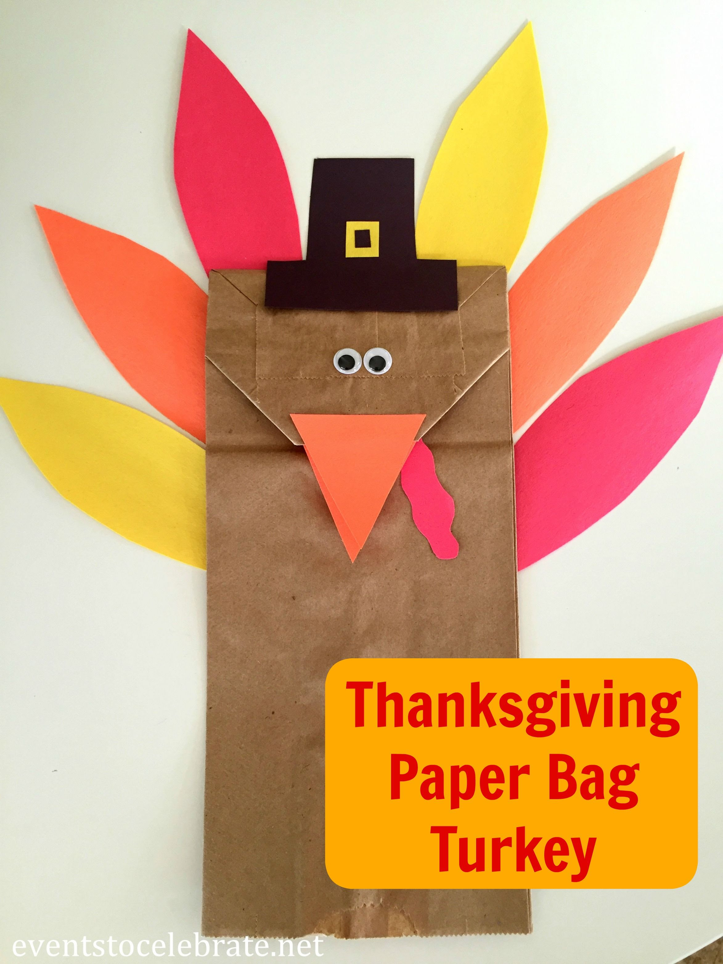 32+ Brown Paper Bag Turkey Craft ⋆ Christian