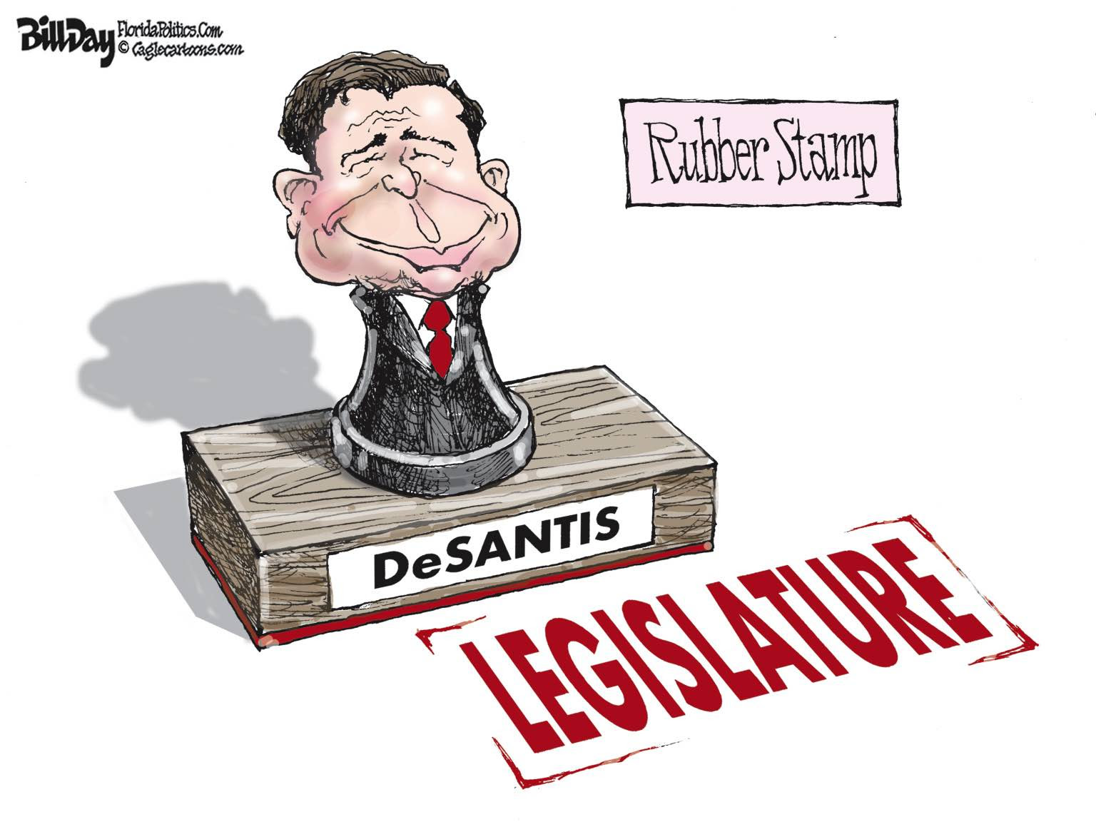 DeSantis Rubber Stamp Florida legislature