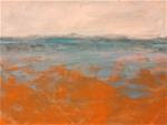 Abstract Seascape - Posted on Tuesday, February 3, 2015 by Christine Parker