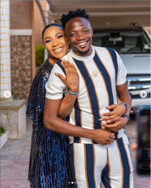 Super Eagles captain, Ahmed Musa and his wife Juliet celebrate their 4th wedding anniversary?