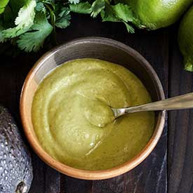 Paleo Avocado-Cilantro-Lime Sauce Recipe