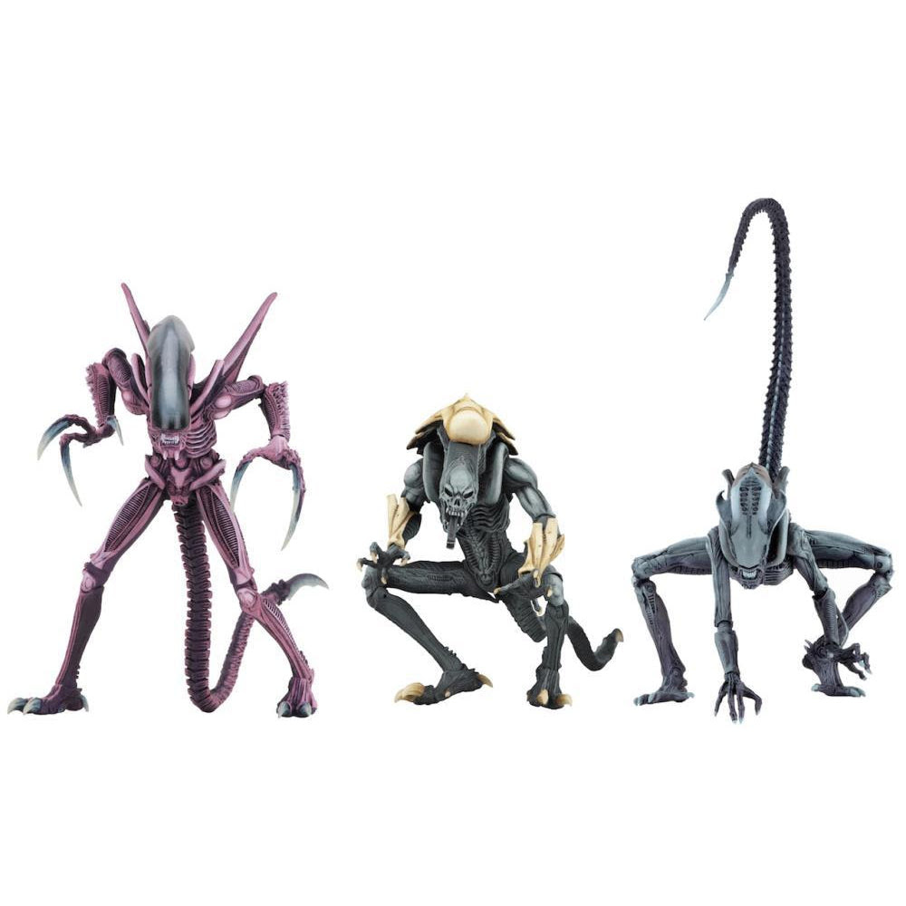 Image of Alien vs. Predator Arcade Appearance Aliens Set of 3 Figures