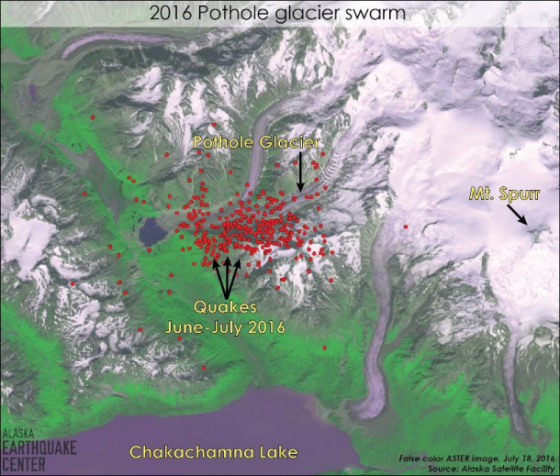 Alaska earthquake “swarm” probably not earthquakes at all Alaska-quakes