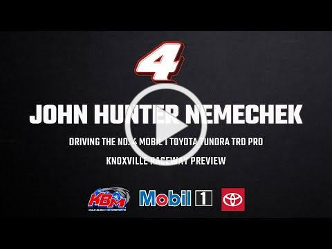 John Hunter Nemechek | Knoxville Raceway Preview