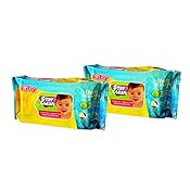 Nuby Stay Clean Disposal Wet Wipes (80 Sheets) - Pack of 2