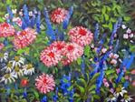 'Flowers at Edgartown' An Original Oil Painting by Claire Beadon Carnell 30 Paintings in 30 Days Cha - Posted on Thursday, January 22, 2015 by Claire Beadon Carnell