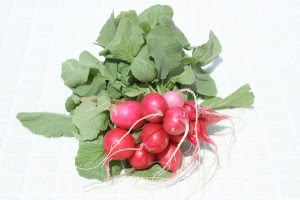 Several vendors expect to have radishes.