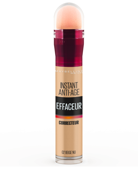 Maybelline New York Instant Anti-Âge L'Effaceur Correcteur N°02 Beige Nu 6,8ml - Cdiscount Santé - Mieux vivre