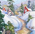 Winter Neighbors Storybook Cottage Series - Posted on Wednesday, November 26, 2014 by Alida Akers