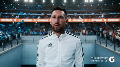 GATORADE® LAUNCHES “THE NEXT 90 MINUTES” TO INSPIRE GREATNESS IN ATHLETES AT ALL LEVELS, STARRING LIONEL MESSI, AND FEATURING ROBERTO CARLOS AND ROBERT PIRES