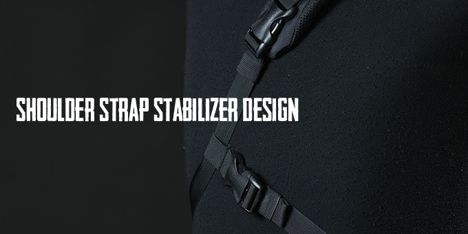 Adjustable Shoulder Strap Stabilizer For A More Secure Carry