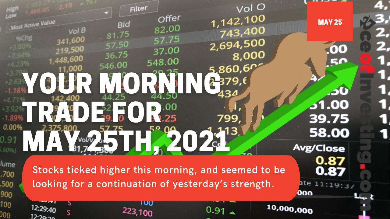 Your top stock pick for May 25, 2021