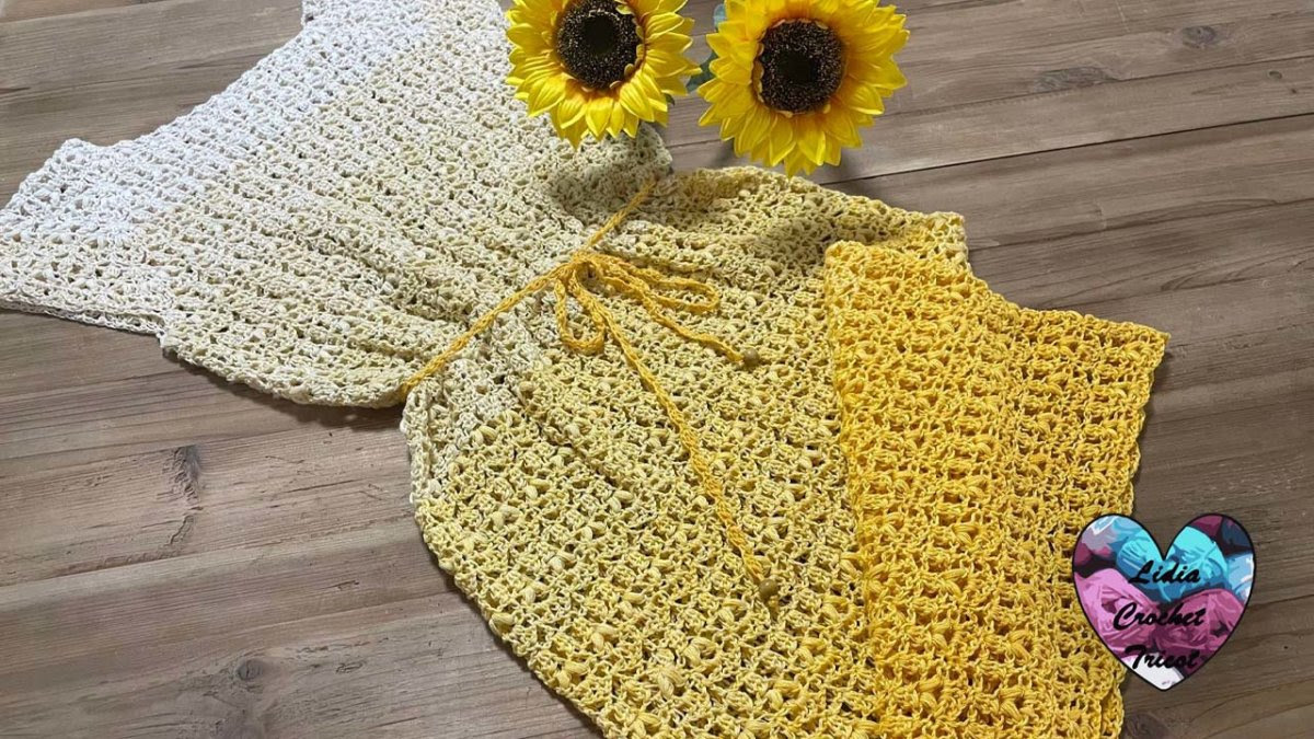 Robe Begonia Lidia Crochet Tricot