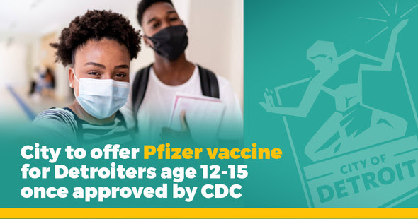 Pfizer Vaccine Available for 12-15 Year Olds