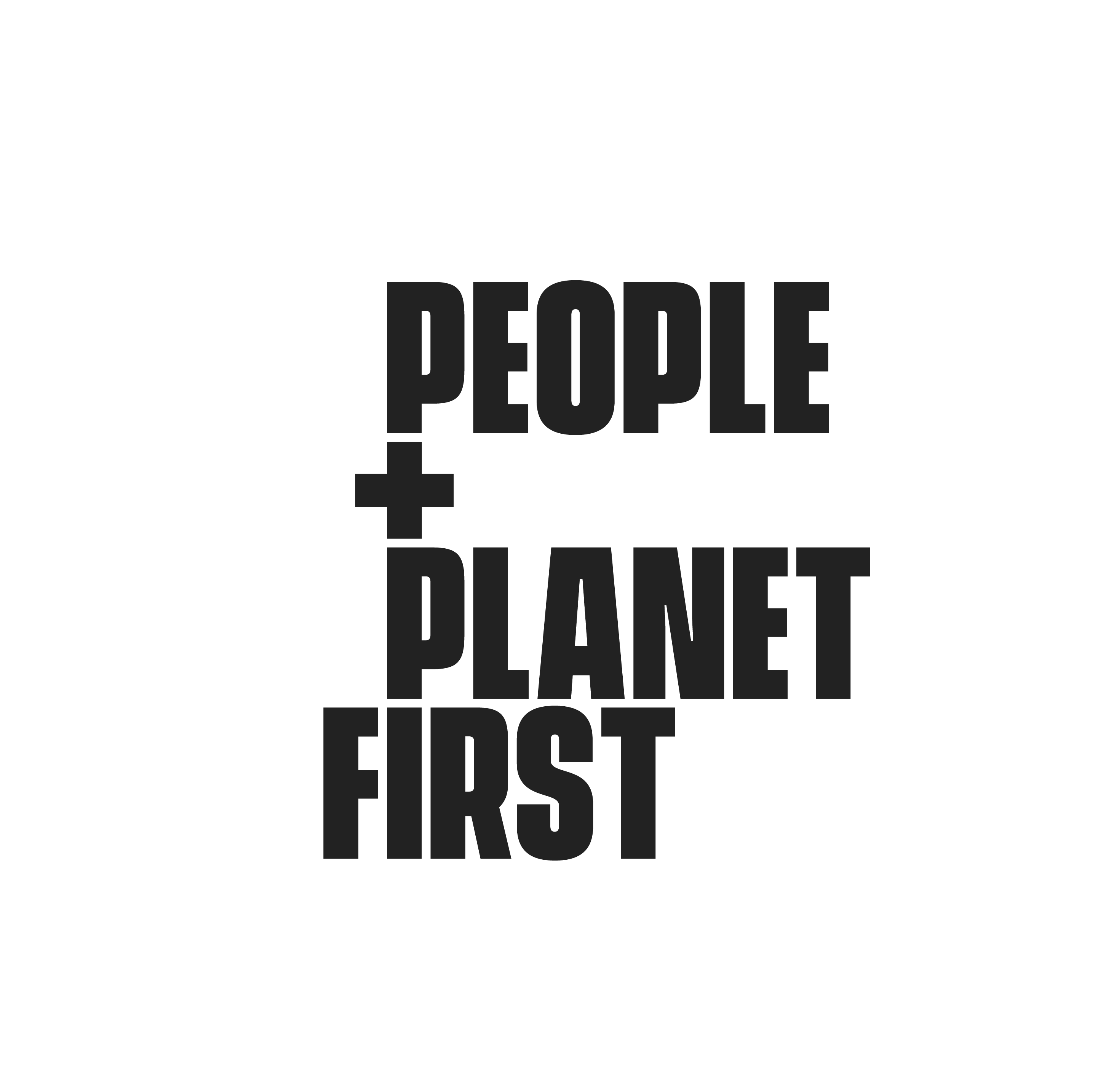 People and Planet First logo