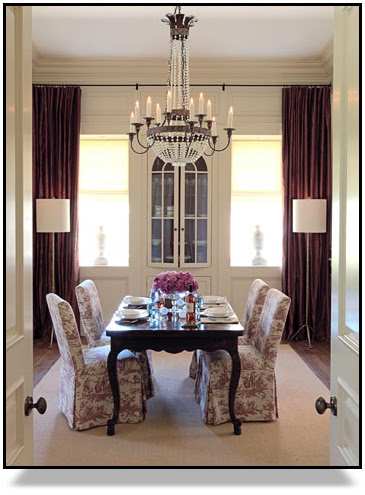 Ty Larkins Dining Room for House Beautiful
