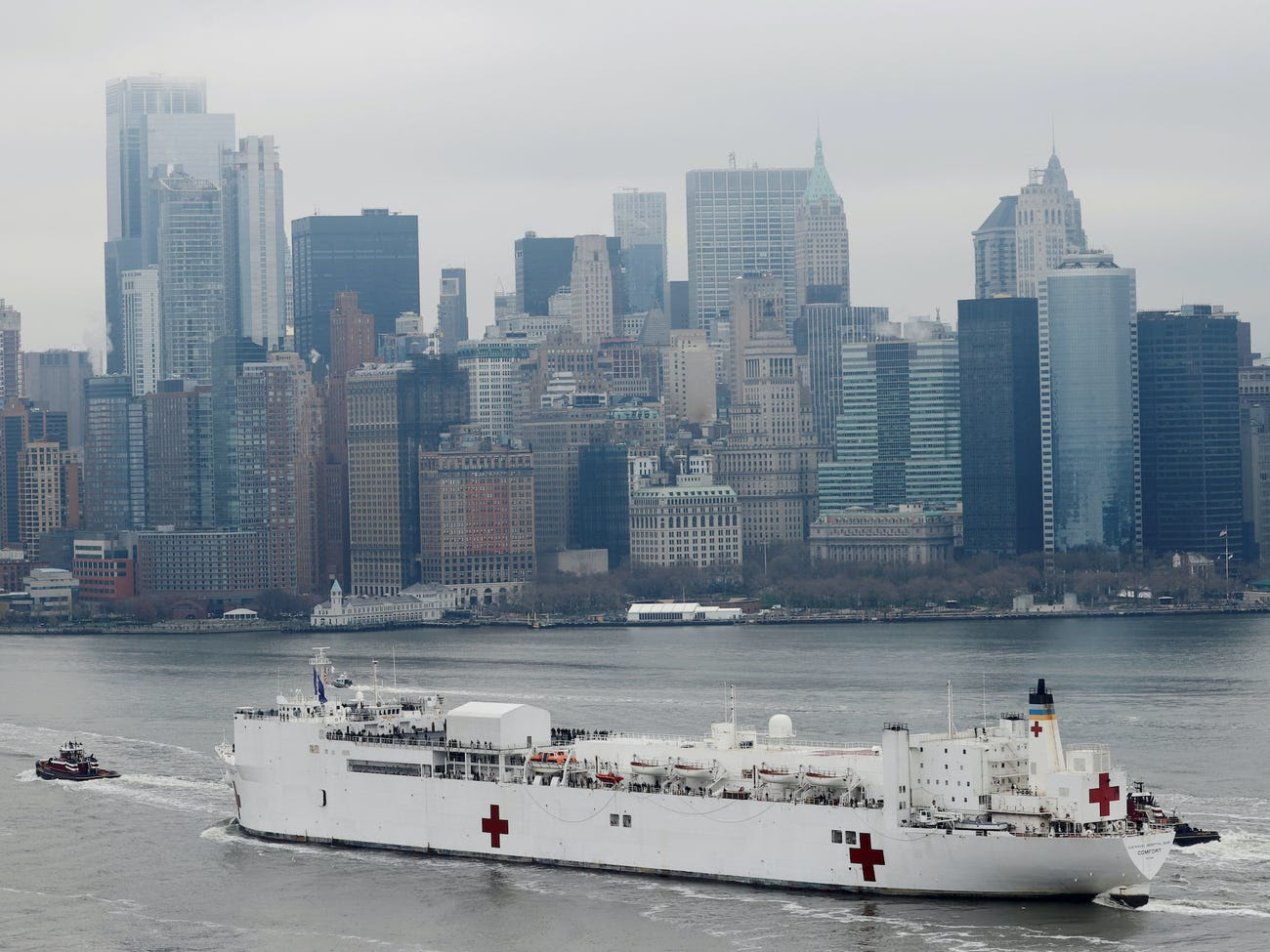 USNS Comfort in New York. 3.JPG