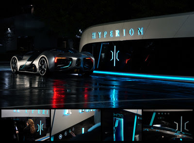 Hyper:Fuel Mobile Stations™ will have a solar tracking roof, interactive displays, contactless payment, and self-sanitizing nozzle. Hyper:Fuel Mobile Stations™ will have a solar tracking roof, interactive displays, contactless payment, and self-sanitizing nozzle.