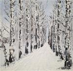 Russian Birches Along the Path - Posted on Thursday, January 22, 2015 by Lianna Klassen