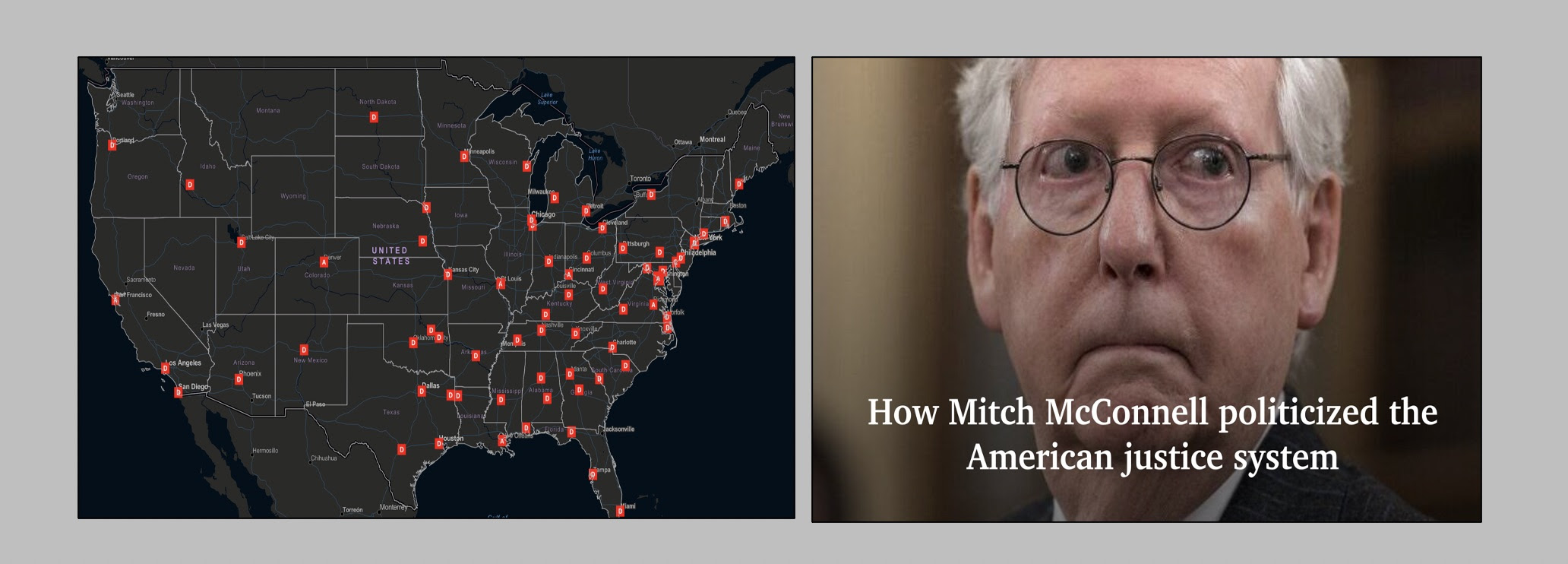 How Mitch McConnell politicized the American justice system