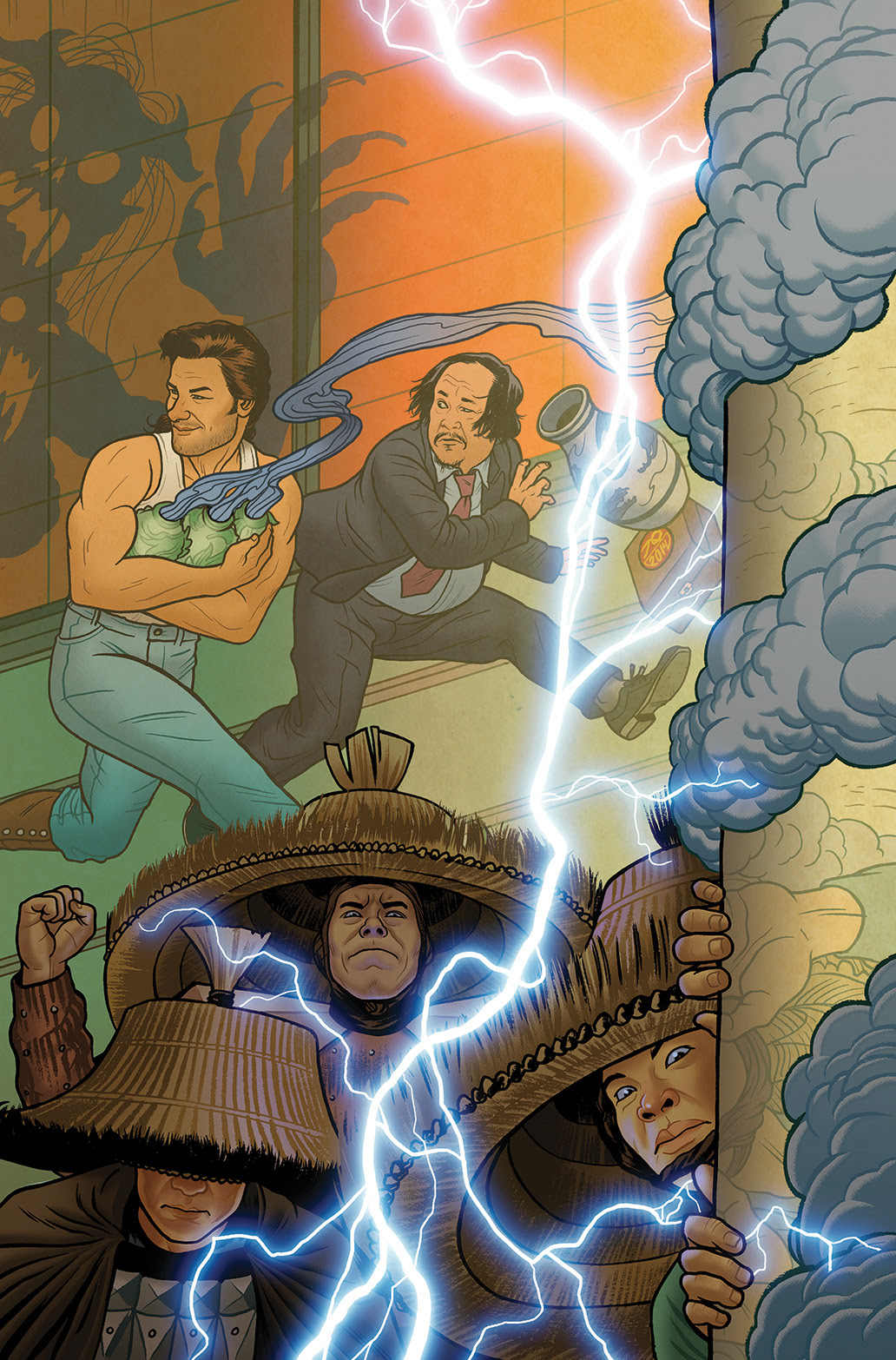 BIG TROUBLE IN LITTLE CHINA #4 Cover B by Joe Quinones