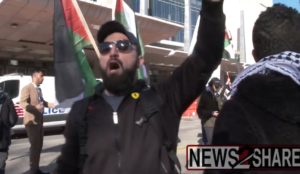 Pro-Palestinian Protester at AIPAC: “Hitler will come back! Burned, all of you!”