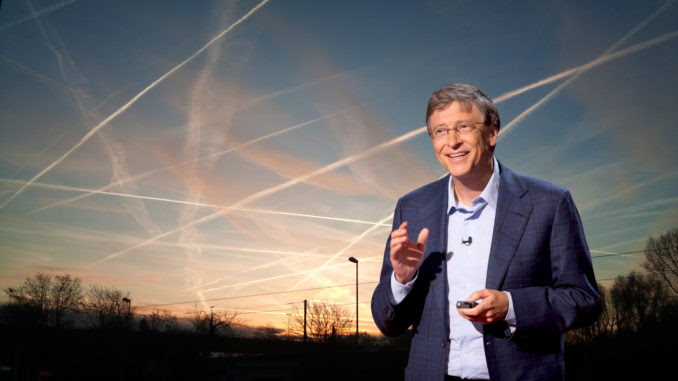 Bill Gates has announced plans to spray particles into the atmo