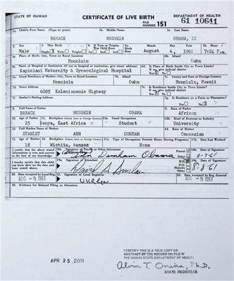 New Problems Surface on Obama's Fake Birth Certificate!