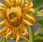 Sunflower - Posted on Friday, January 9, 2015 by Laura Wolf