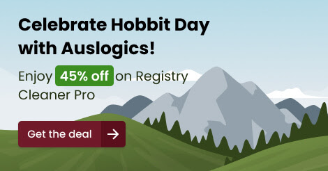 Auslogics Hobbit Day 2020 Sale