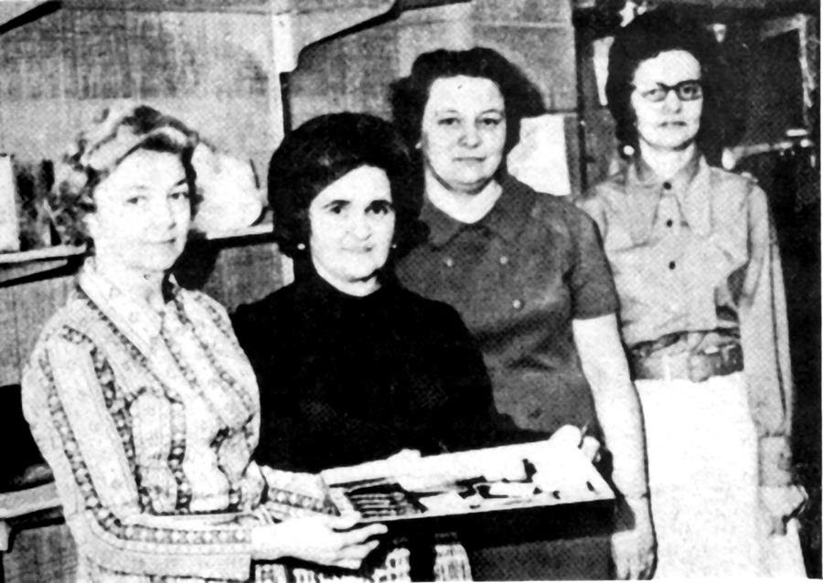 The four founders of MCC Thrift pictured in the 1970s