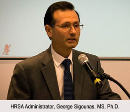 HRSA Administrator, George Sigounas, MS, Ph.D.