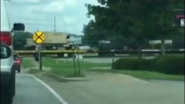 Military Train Headed Northeast Out of Bowling Green, Kentucky Military Train Headed Northeast Out of Bowling Green, Kentucky