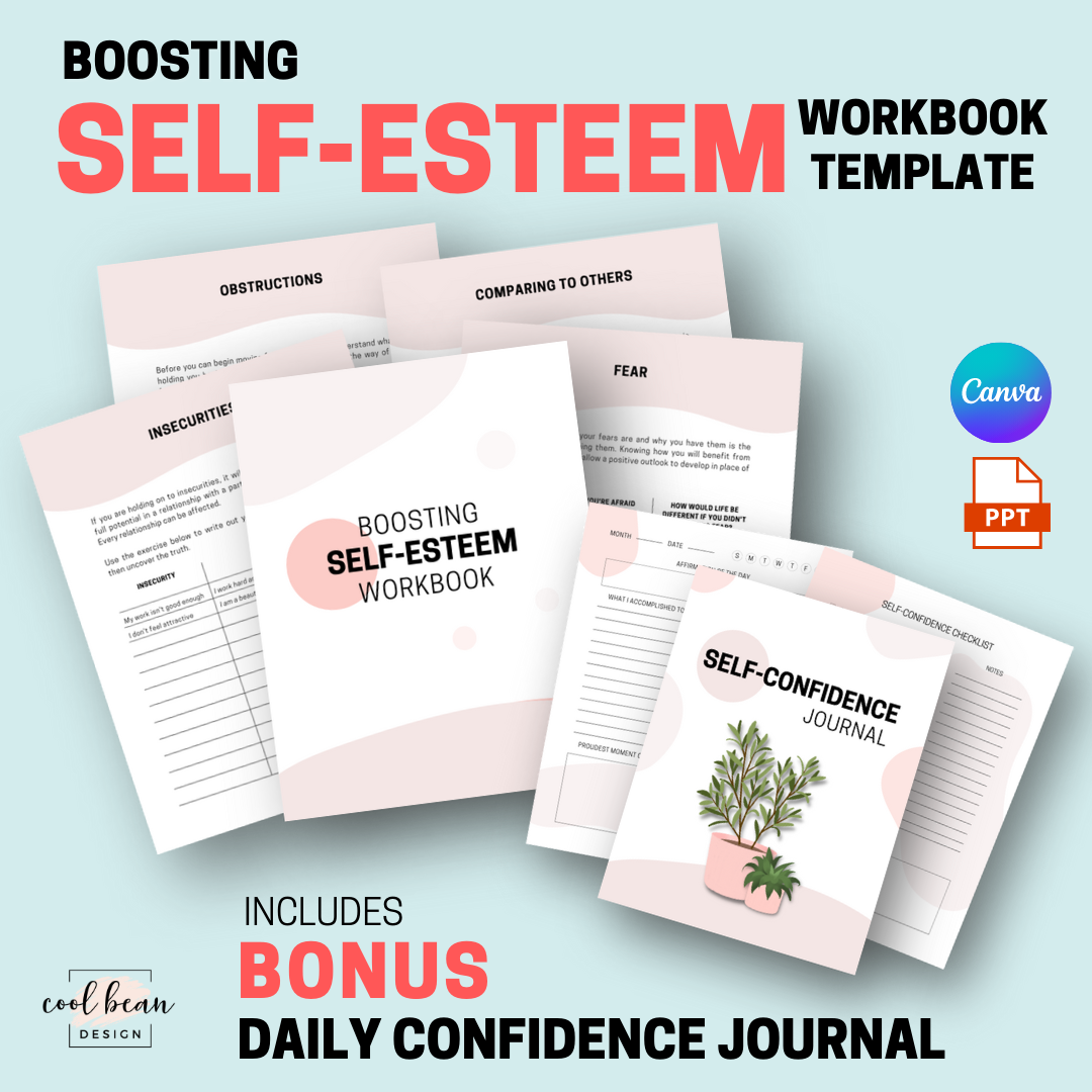 Boosting Self-Esteem Workbook Template