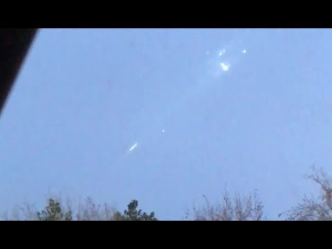 Shocking Footage of UFOs Attacking Each Other Over the State of Nevada (Video)