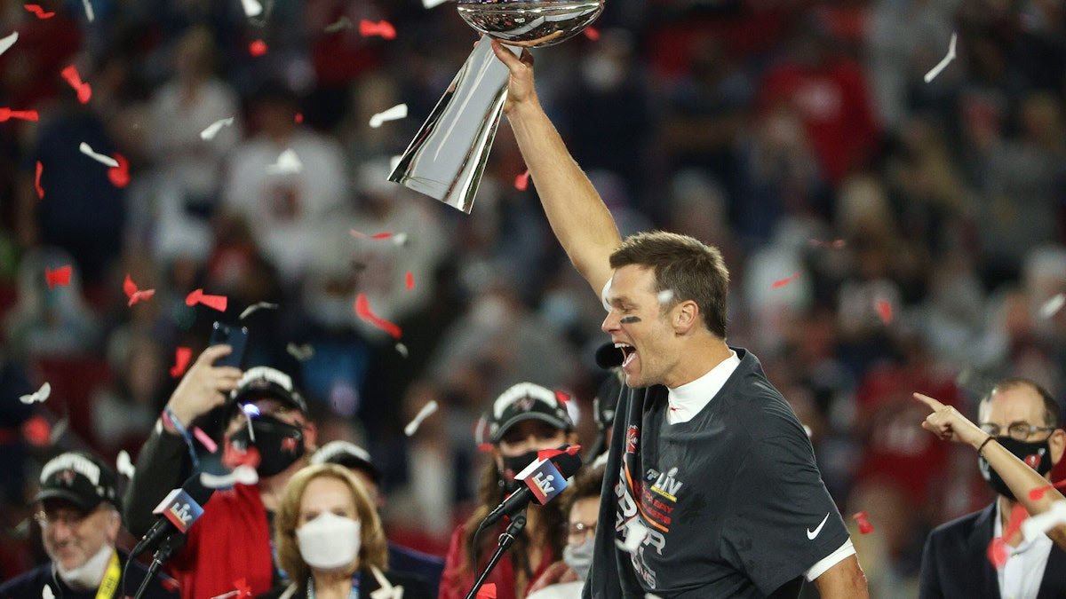 Leftist Commentators Erupt At Tom Brady For Not Wearing Mask Before And After Super Bowl Win