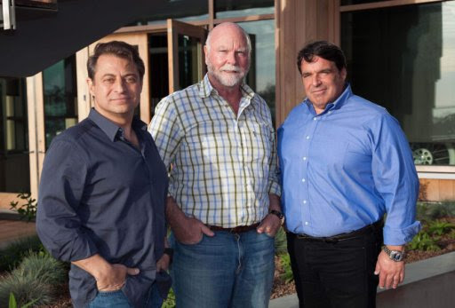 Peter H. Diamandis, MD, J. Craig Venter, PhD and Robert Hariri, MD, PhD, founders of Human Longevity Inc.