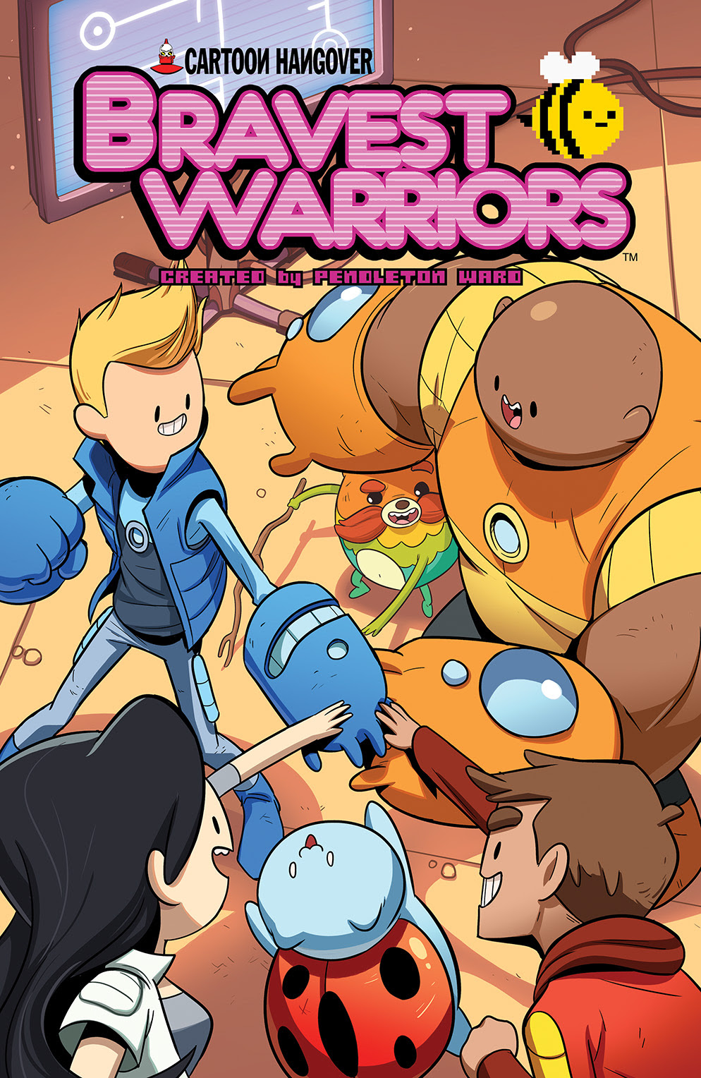 BRAVEST WARRIORS VOL. 3 TP Cover by Tyson Hesse