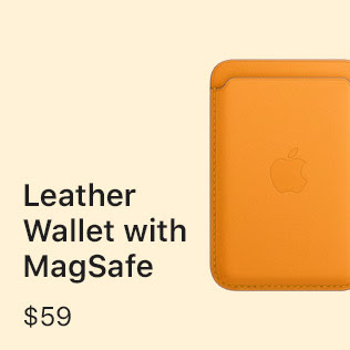 Leather Wallet with MagSafe $59