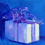 Gift in Blue - Posted on Thursday, December 25, 2014 by Carol Hopper