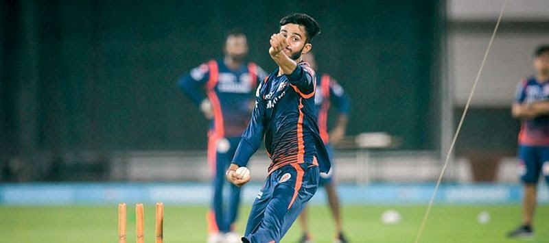 Mayank Markande bowled the best spell of 4/48 in the tournament.