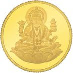 E Gitanjali 2 GM 24KT 995 Purity Laxmi Gold Coin BIS Hallmarked