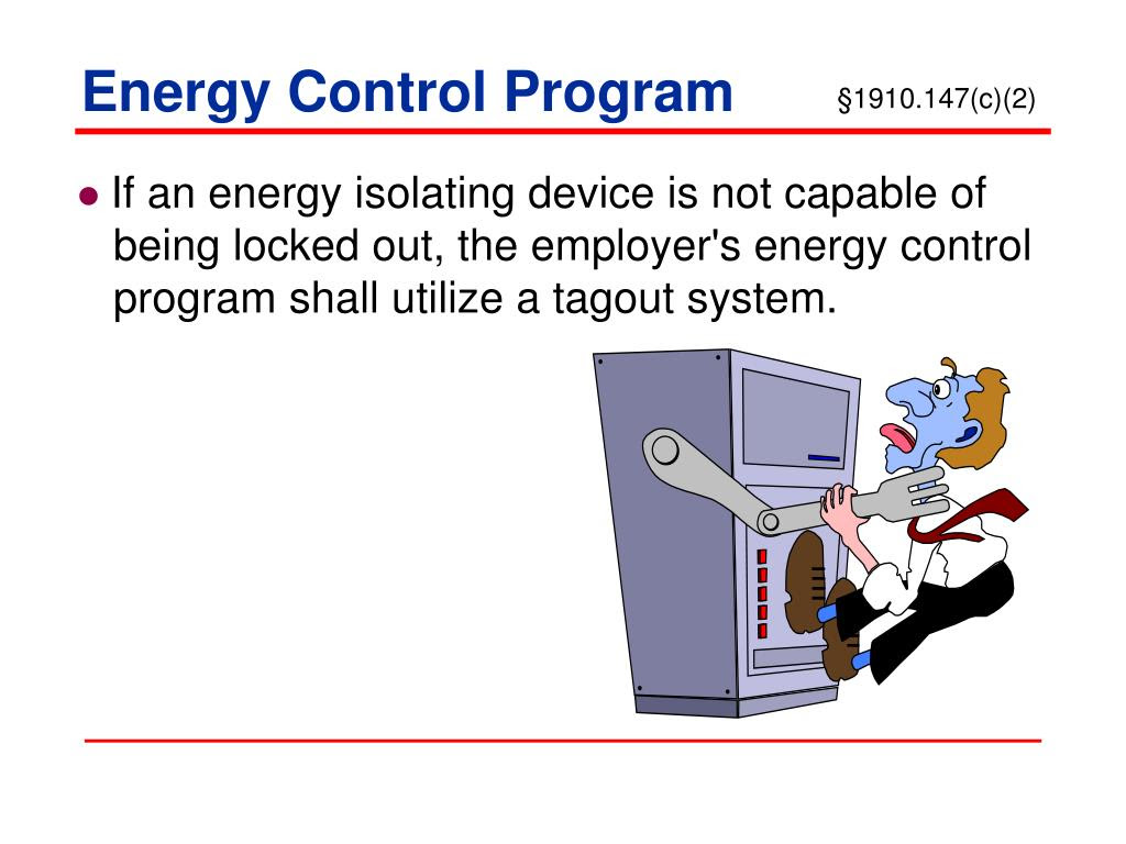 PPT Control of Hazardous Energy (Lockout/Tagout) PowerPoint