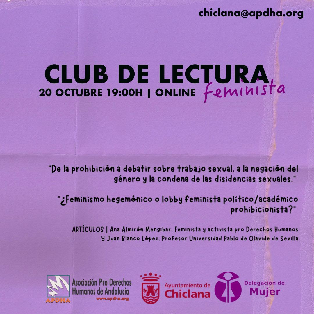 Chiclana| Club de lectura feminista 