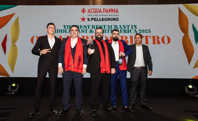 Orfali Bros Bistro in Dubai, UAE, is named No.1 at the Middle East & North Africa’s 50 Best Restaurants awards 2023, sponsored by S.Pellegrino & Acqua Panna Orfali Bros Bistro in Dubai, UAE, is named No.1 at the Middle East & North Africa’s 50 Best Restaurants awards 2023, sponsored by S.Pellegrino & Acqua Panna