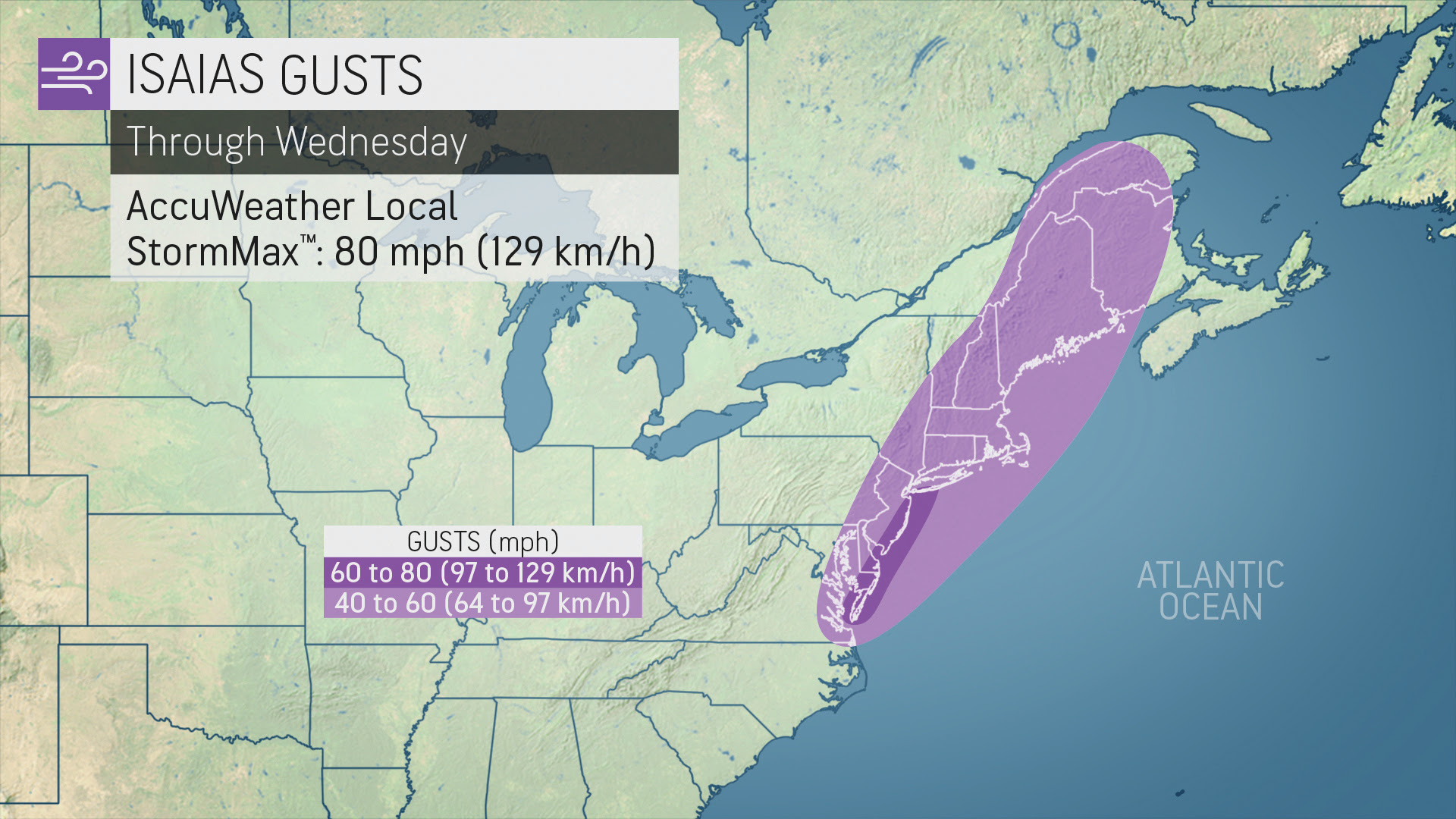 Tropical Storm Isaias expected to bring heavy rain and strong winds Vermont Business Magazine