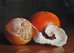 "Peeled Clementine and Sunburst Tangerine" - Posted on Monday, December 15, 2014 by Debra Becks Cooper